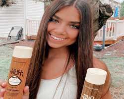 The star promotes a number of items like SunBum hair products on her Instagram and other social media platform.